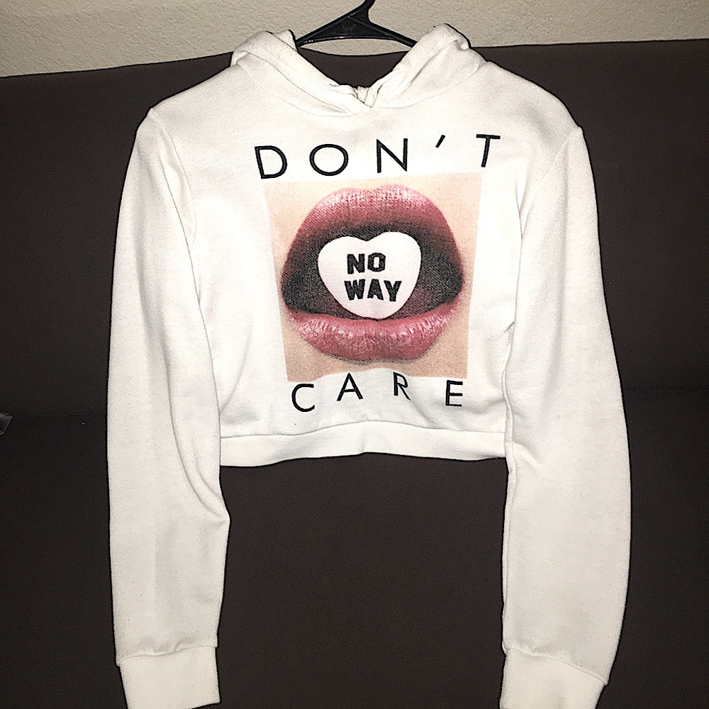 •forever 21• cropped hoodie